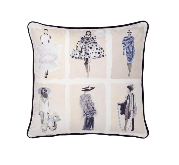 Couture Carousel Cushion Lavender