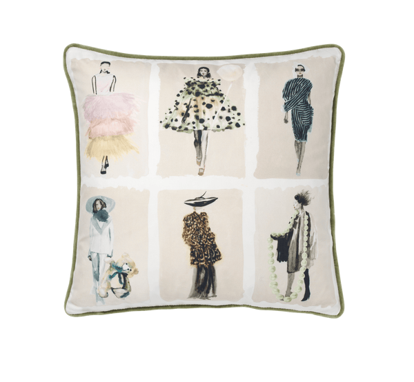 Couture Carousel Cushion Pastel